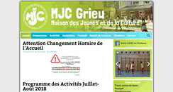 Desktop Screenshot of mjcgrieu.org